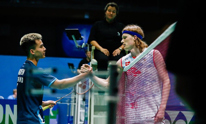 包含韩国羽毛球队鏖战法国羽毛球队，安赛龙关键制胜的词条